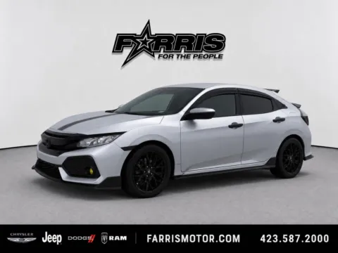 Silver 2017 Honda Civic Hatchback Sport for sale in Morristown, TN