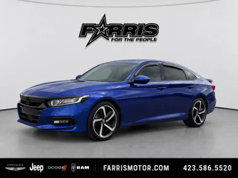 Blue 2020 Honda Accord Sedan Sport for sale in Morristown, TN