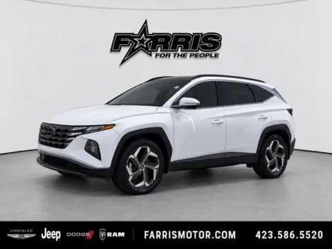 White 2022 Hyundai Tucson Limited for sale in Morristown, TN