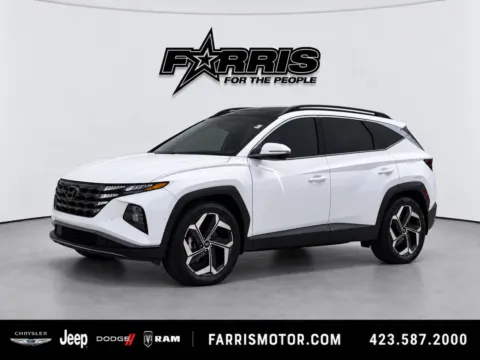 White 2022 Hyundai Tucson Limited for sale in Morristown, TN