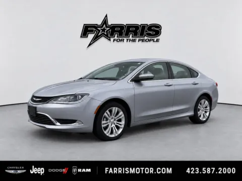 Silver 2015 Chrysler 200 Limited for sale in Morristown, TN