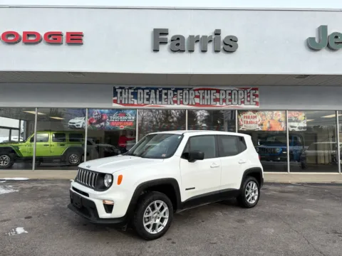 White 2023 Jeep Renegade Latitude for sale in Morristown, TN