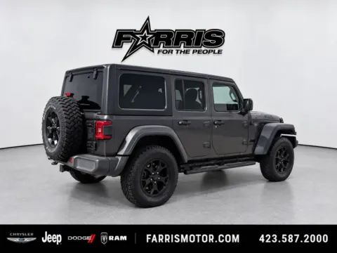 More photos of 2020 Jeep Wrangler Unlimited Willys at Farris Jeep Ram Chrysler Dodge, TN