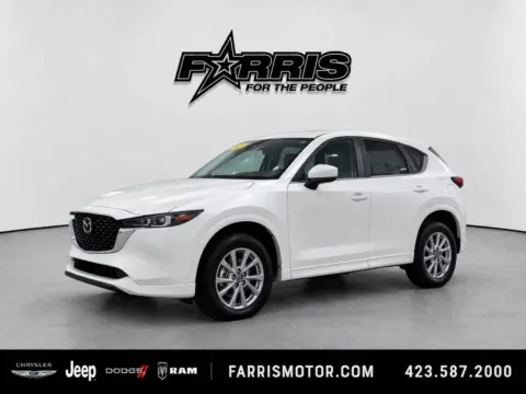 White 2025 Mazda CX-5 2.5 S Preferred Package for sale in Morristown, TN