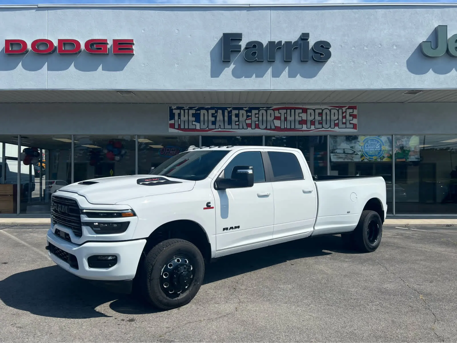 White 2025 Ram 3500 Laramie for sale in Morristown, TN