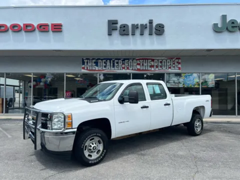White 2013 Chevrolet Silverado 2500HD Work Truck for sale in Morristown, TN