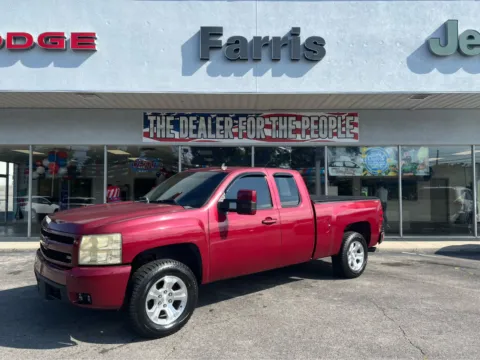 Red 2007 Chevrolet Silverado 1500 LTZ for sale in Morristown, TN