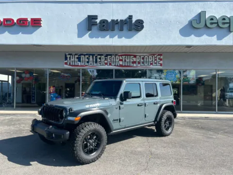 Blue 2025 Jeep Wrangler Willys for sale in Morristown, TN