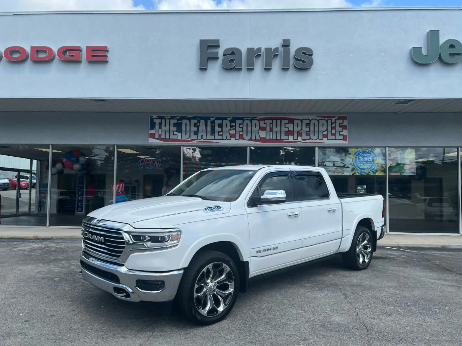 White 2019 Ram 1500 Longhorn for sale in Morristown, TN