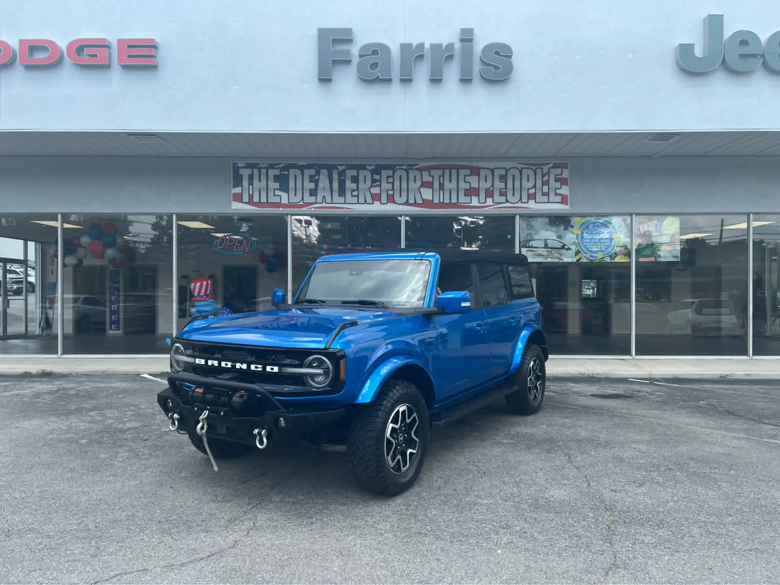 Blue 2022 Ford Bronco Outer Banks for sale in Morristown, TN