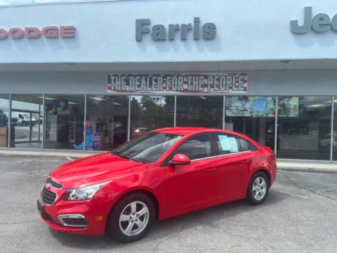 Red 2015 Chevrolet Cruze LT for sale in Morristown, TN