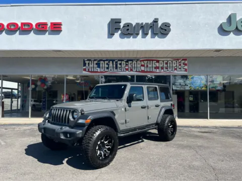 Gray 2021 Jeep Wrangler Unlimited Sport S for sale in Morristown, TN