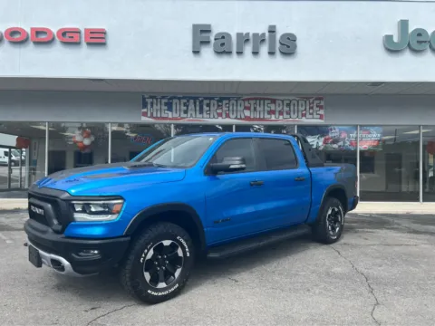 Blue 2022 Ram 1500 Rebel for sale in Morristown, TN
