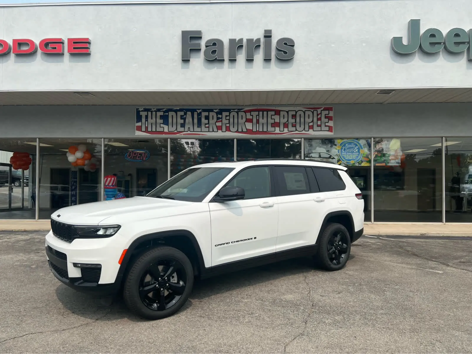 White 2025 Jeep Grand Cherokee L Limited for sale in Morristown, TN