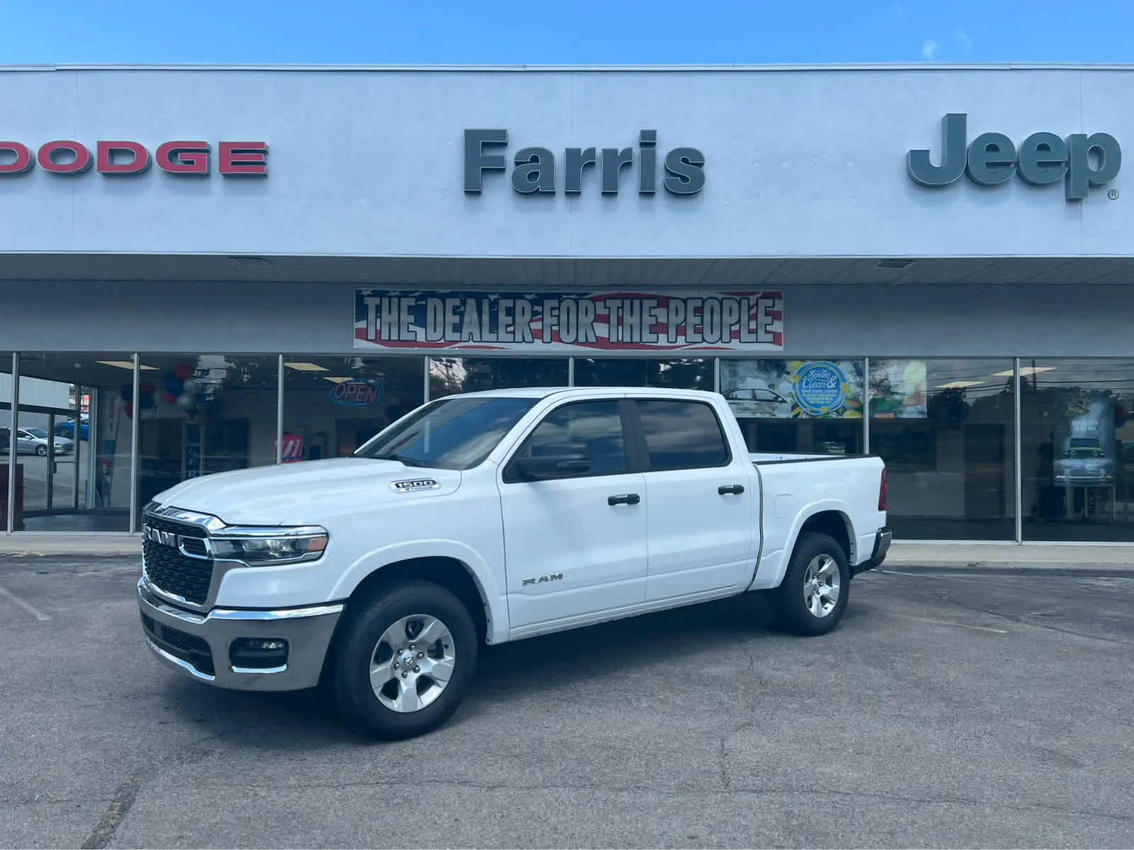 White 2025 Ram 1500 Big Horn for sale in Morristown, TN