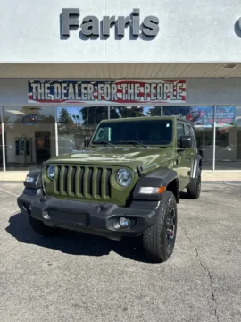 Photos of 2021 Jeep Wrangler Unlimited Sport S for sale in Morristown, TN at Farris Jeep - Morristown