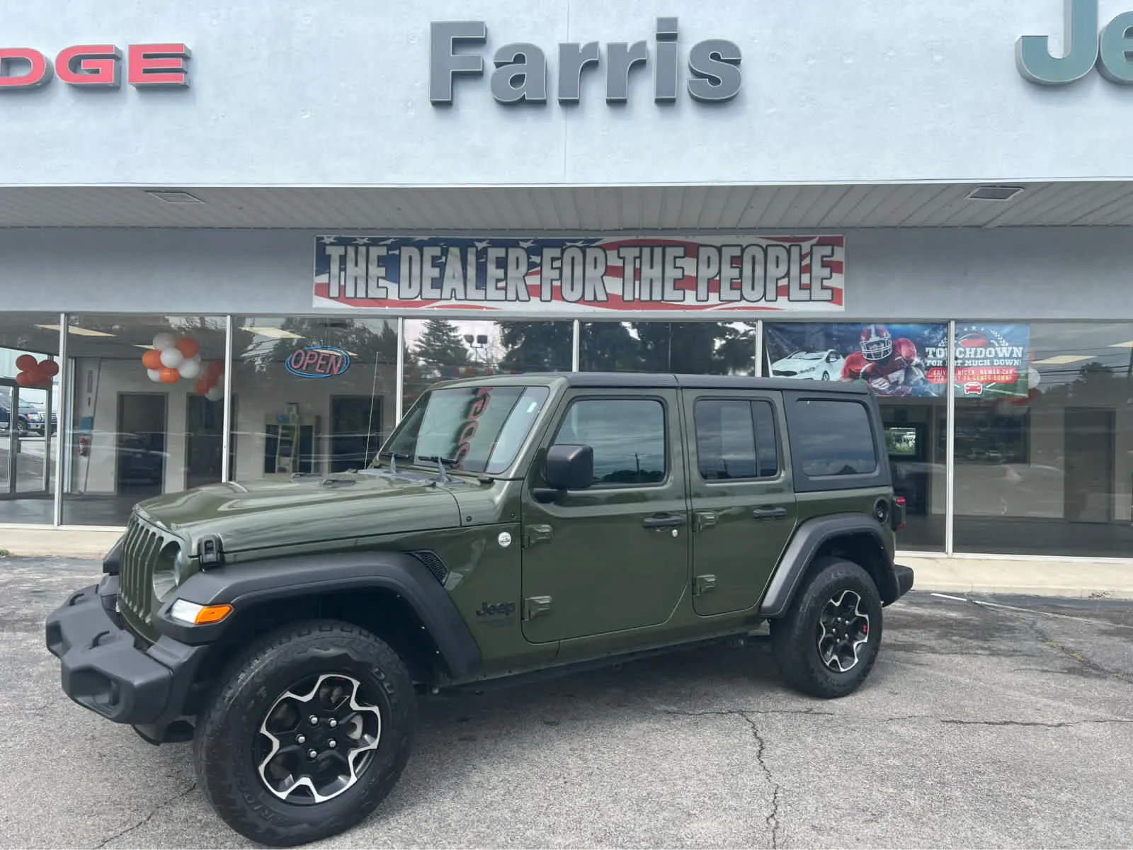 Green 2021 Jeep Wrangler Unlimited Sport S for sale in Morristown, TN