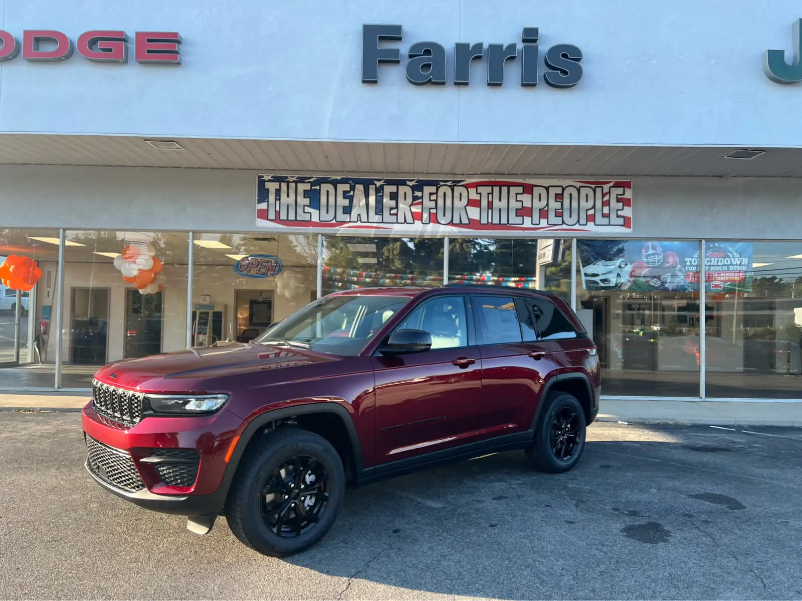 Red 2025 Jeep Grand Cherokee Altitude X for sale in Morristown, TN