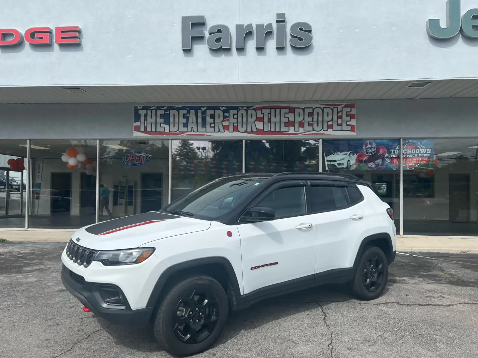 White 2023 Jeep Compass Trailhawk for sale in Morristown, TN