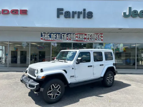 White 2025 Jeep Wrangler Sahara for sale in Morristown, TN