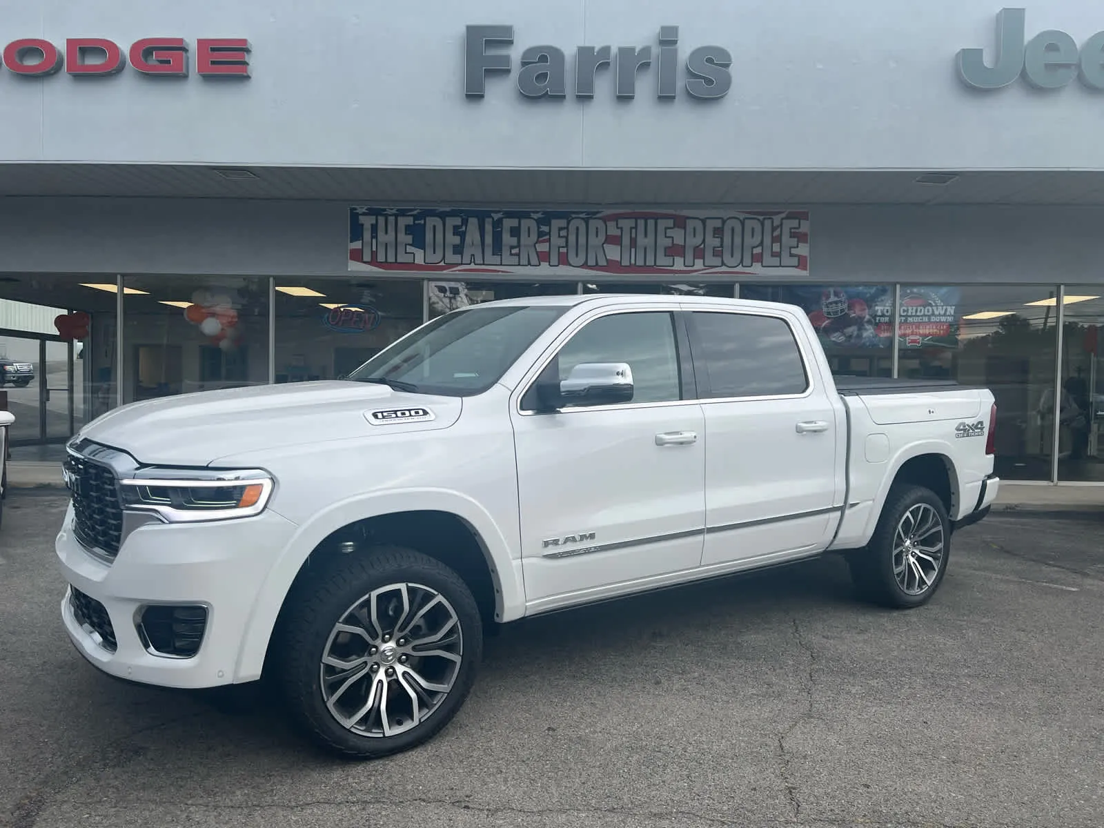 White 2026 Ram 1500 Tungsten for sale in Morristown, TN