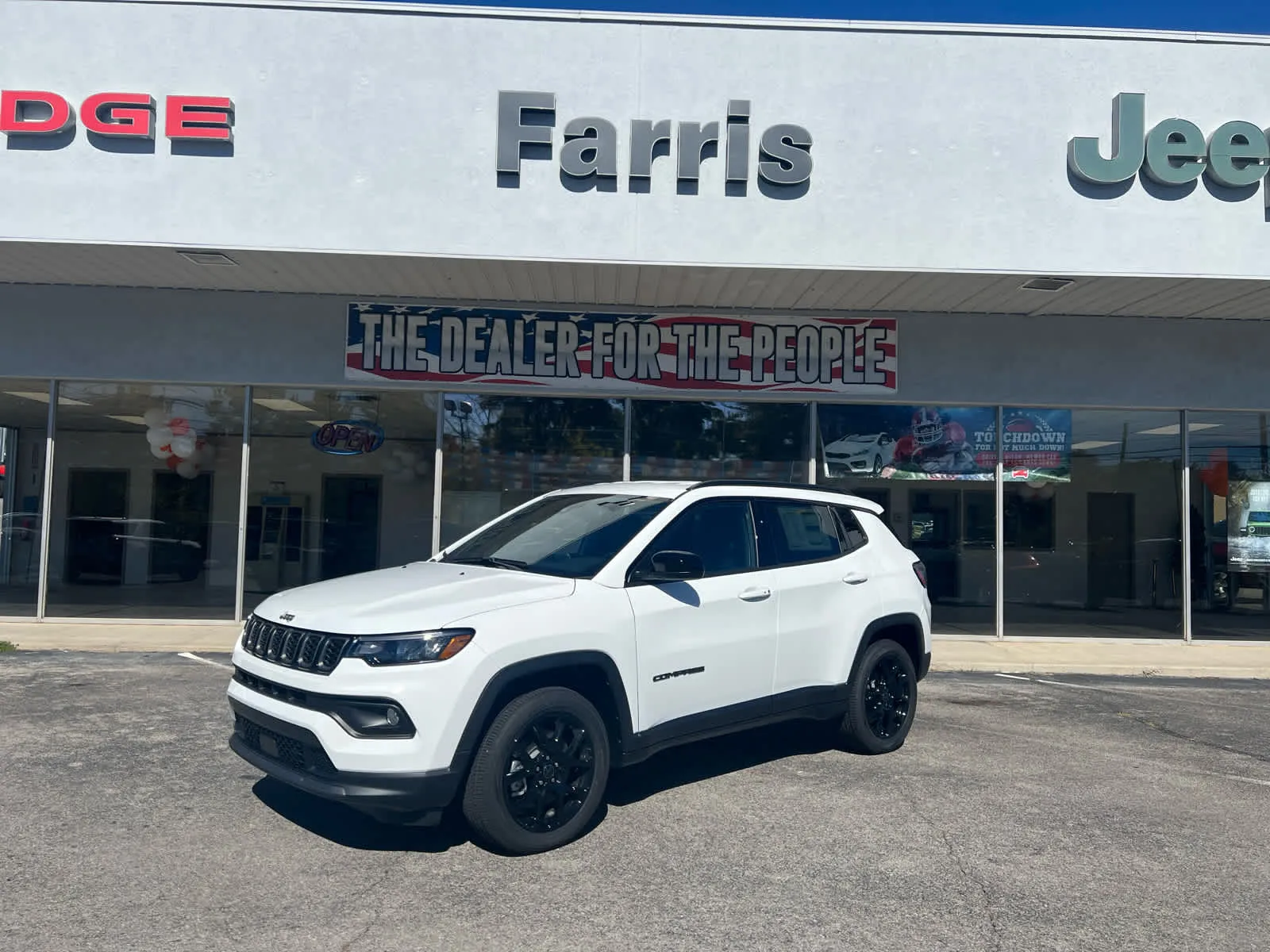 White 2026 Jeep Compass Latitude Altitude for sale in Morristown, TN