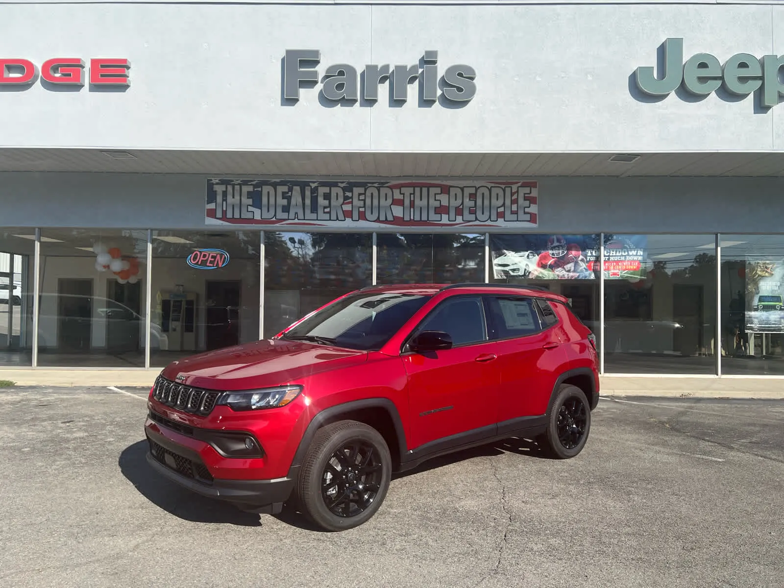 Red 2026 Jeep Compass Latitude Altitude for sale in Morristown, TN