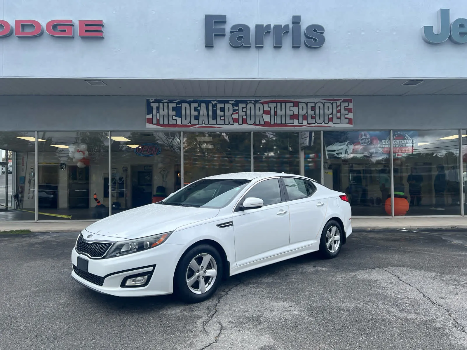 White 2015 Kia Optima LX for sale in Morristown, TN