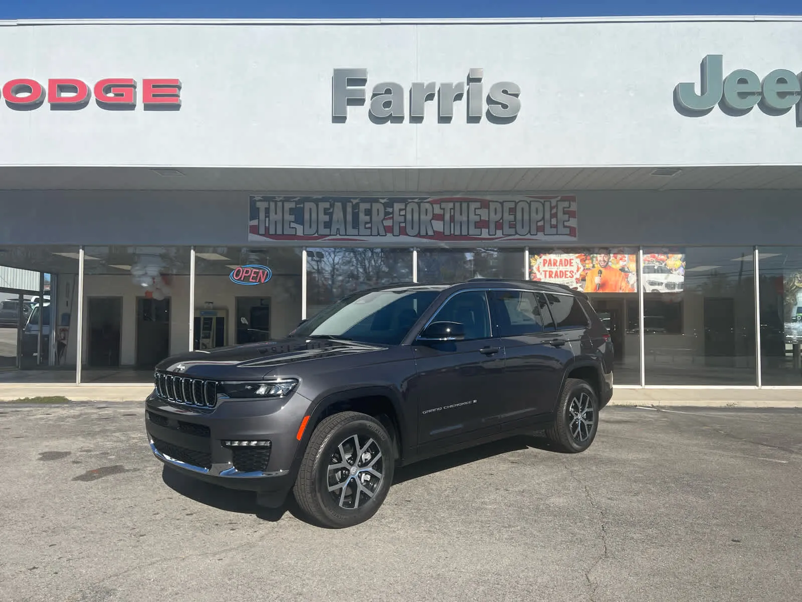 Gray 2025 Jeep Grand Cherokee L Limited for sale in Morristown, TN