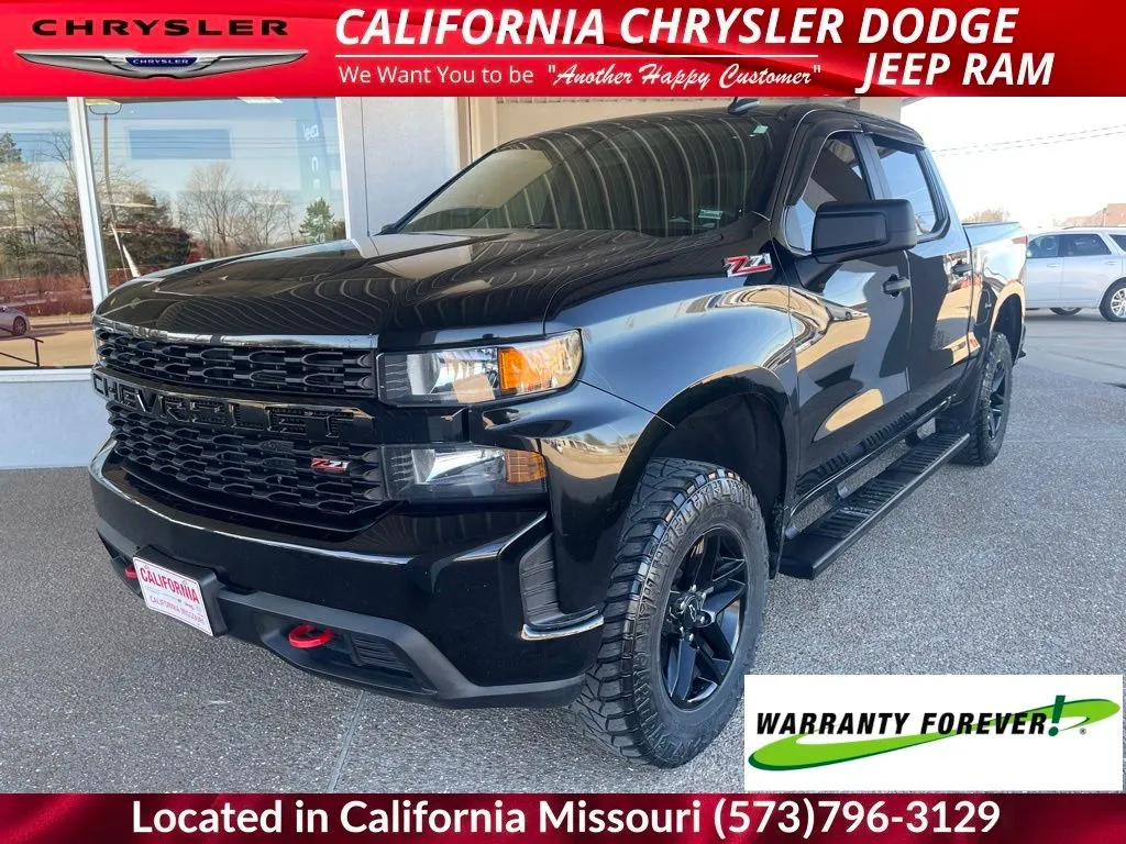 Black 2021 Chevrolet Silverado 1500 Custom Trail Boss for sale in California, MO