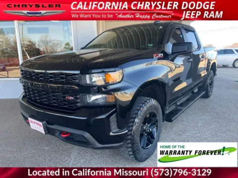 Black 2021 Chevrolet Silverado 1500 Custom Trail Boss for sale in California, MO