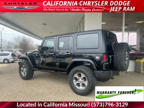 More photos of 2018 Jeep Wrangler JK Unlimited Sahara at California Chrysler Dodge Jeep Ram, MO
