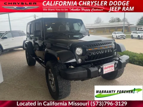 Another view of 2018 Jeep Wrangler JK Unlimited Sahara for sale in California, MO at California Chrysler Dodge Jeep Ram