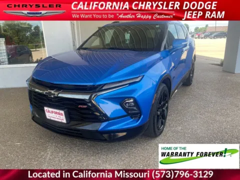 Blue 2025 Chevrolet Blazer RS for sale in California, MO