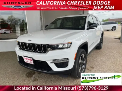 White 2024 Jeep Grand Cherokee 4xe for sale in California, MO