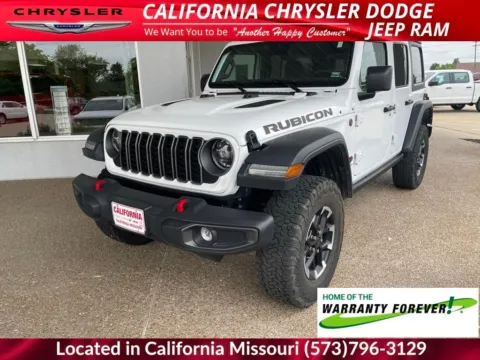 White 2025 Jeep Wrangler Rubicon for sale in California, MO