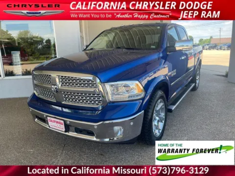 Blue 2017 Ram 1500 Laramie for sale in California, MO