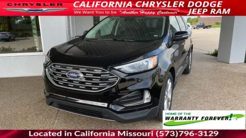 Black 2024 Ford Edge Titanium for sale in California, MO