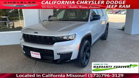 Silver 2023 Jeep Grand Cherokee L Limited for sale in California, MO