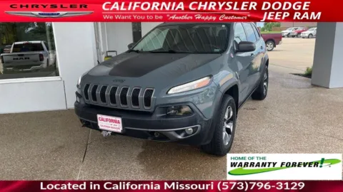 Blue 2015 Jeep Cherokee Trailhawk for sale in California, MO