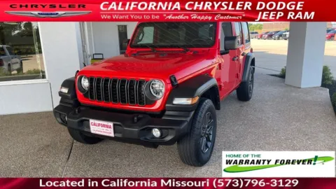 Red 2024 Jeep Wrangler Sport S for sale in California, MO