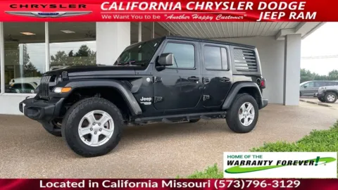 More photos of 2020 Jeep Wrangler Unlimited Sport S at California Chrysler Dodge Jeep Ram, MO