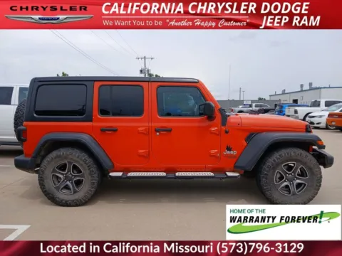 Photos of 2018 Jeep Wrangler Unlimited Sport S for sale in California, MO at California Chrysler Dodge Jeep Ram