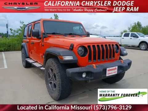 Unknown 2018 Jeep Wrangler Unlimited Sport S for sale in California, MO