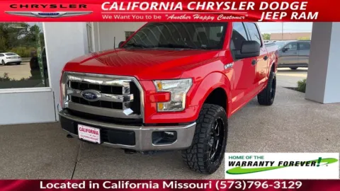 Red 2016 Ford F-150 XLT for sale in California, MO