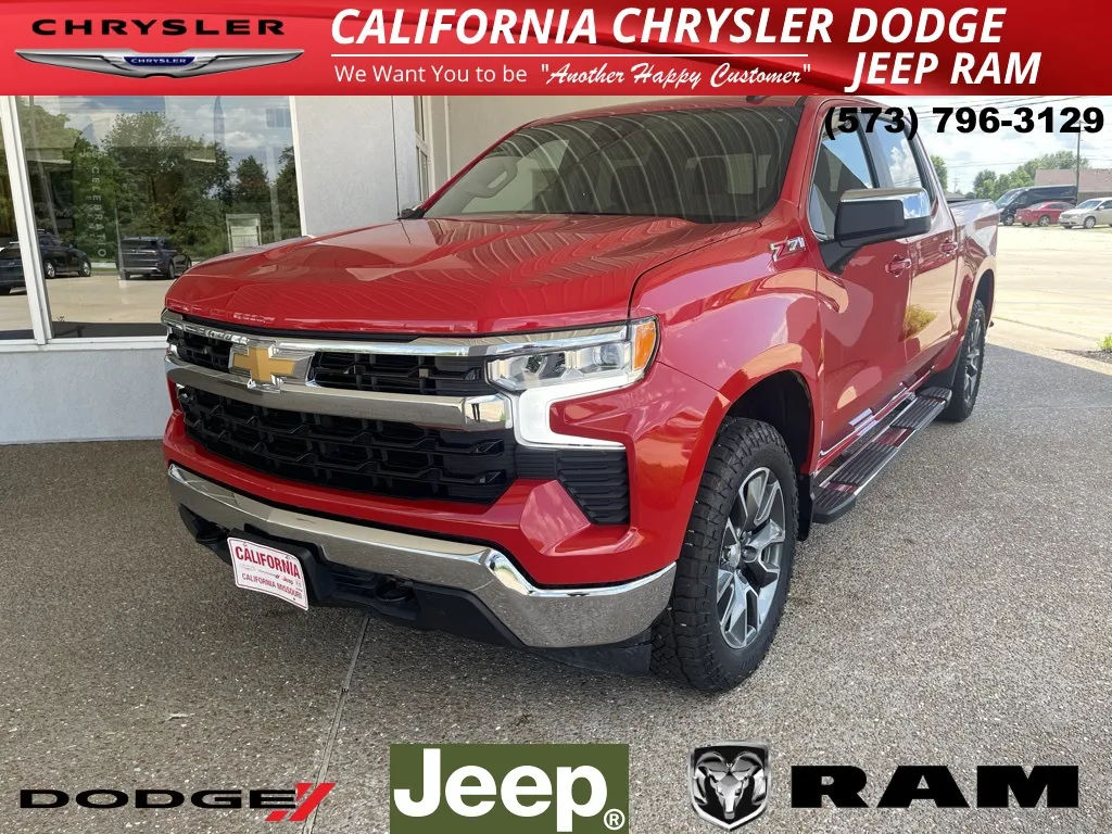 Red 2024 Chevrolet Silverado 1500 LT for sale in California, MO