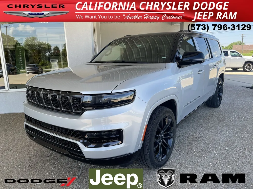 Silver 2024 Jeep Grand Wagoneer L Series II for sale in California, MO