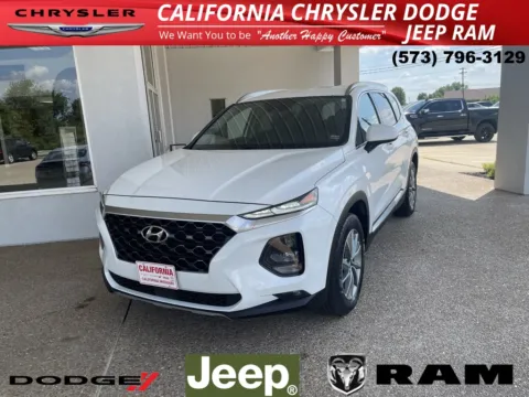 White 2019 Hyundai Santa Fe SEL Plus for sale in California, MO