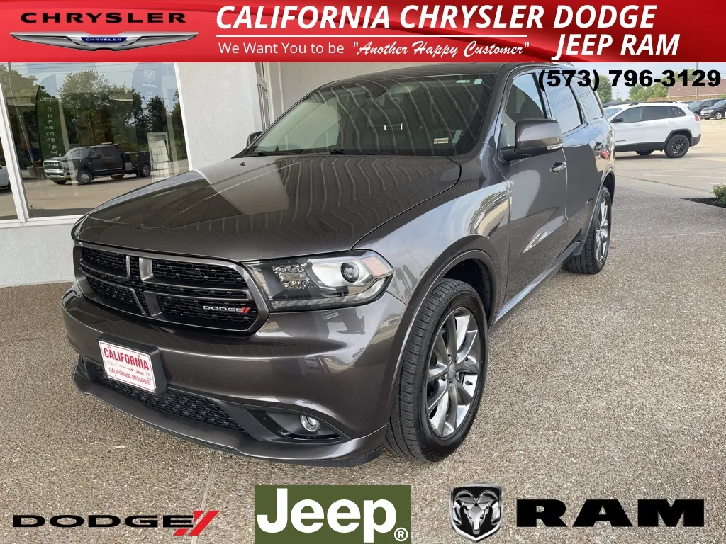 Gray 2017 Dodge Durango GT for sale in California, MO