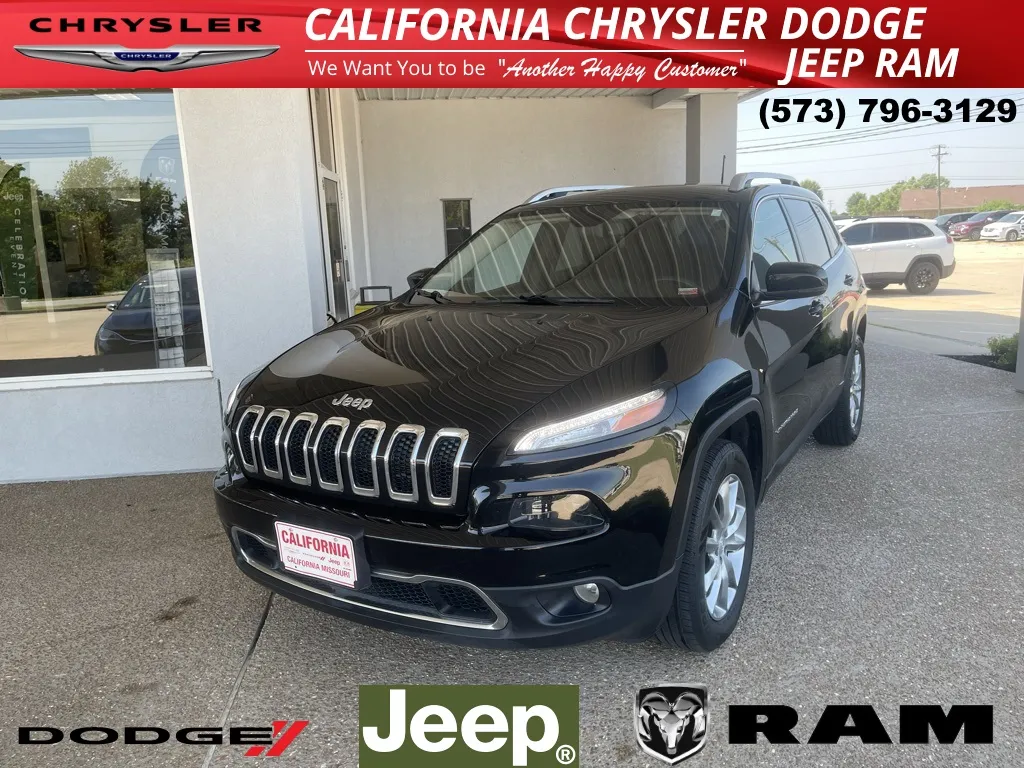 Black 2018 Jeep Cherokee Limited for sale in California, MO